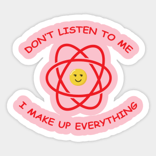 Never Trust an Atom Sticker